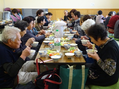 一人暮らし昼食会事業